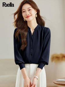 puella | Chic Versatile Long-Sleeved V-Neck Shirt