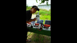 ชุดนอนนาโซล่าเซลล์ 1000W/3000W/3800W/4500W โซล่าเซลล์ พร้อมแผง25w18V พลังงานจากแสงอาทิตย์12V/220V แบตเตอรี่