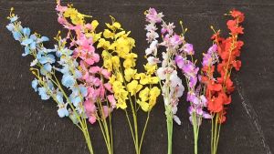 Bunga Anggrek Latex Premium & Hiasan Dekorasi Palsu