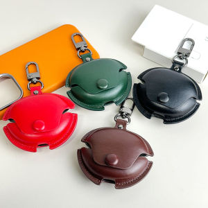 Protective Cover for Huawei Free Clip Earclip Earphone Classic Business Retro Button PU Shaped Leather Case