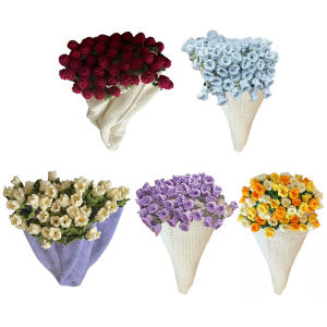 【New Arrival】 Flower Bouquet Blanket Material Package Soft Knitted Throw Blanket Crochet Flower Blanket Birthday Mothers Day Gifts