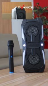 Speaker Bluetooth Full Bass / Salon Bluetooth Ukuran Besar Full Bass Advance Ks-2612 ( Bonus Mic Wireless ) | Speaker Bluetooth Karaoke Tanpa kabel | Speaker Advance Super Bass | Salon Bluetooth Karaoke | Speaker Bluetooth Jumbo ~ Bintang Reborn Olshop