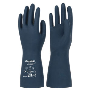 Chemical Resistant Anti-corrosion Double-layered Long Laboratory Safety Gloves