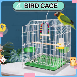 Rennas Bird Cage For Bird Feeder For Bird Collapsible cage Cage Bird Toy For Bird Accessories Cage