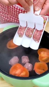 【Lowest Price】Meatball Maker Scoop 4 In 1 Food Molder Beaf Meat Making Balls Mold Spoon Meat Cooking Tools Household Kitchen Accessories In Kedia