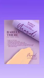 BEAUTeDERM Mardi Barely There 30ml BUY 1 TAKE 1 PROMO