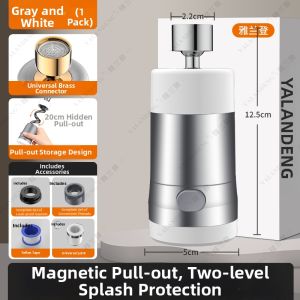YALANDENG | Extendable Pull Out Anti-splash Water Tap Extension Kitchen Sprayer
