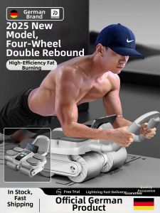 REXUELONG | Automatic Rebound Abdominal Wheel Fitness Equipment