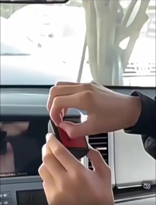 Car Key Remote Control Storage Box Organizer Keyless Hook Hanger Card Slot Holder Kotak Kunci Kereta
