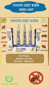 Thuốc diệt kiến KingAnt (20g dạng Gel ) - Diệt tận gốc mọi loại kiến - An toàn hiệu quả 100%