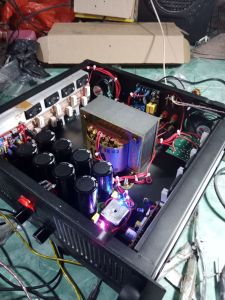 power amplifier rakitan 10 Amper besar/power lapangan/rumahan.siap horeg