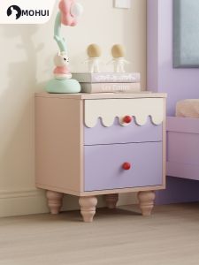 MOHUI | Creative Small Dopamine Childrens Bedroom Storage Cabinet