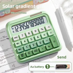 XUEDELE | High Aesthetics Solar Calculator for Office and Students with Silent Gradation and Large Keys