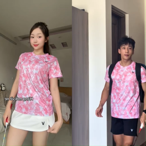 Áo Cầu Lông Quần Cầu Lông Bộ Cầu Lông Nam Nữ Chuyên Nghiệp Vải Thoáng Khí A1012 - V Badwear