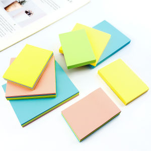 M & G โพสต์อิทกระดาษโน้ตสีกระดาษโน้ตนักเรียนใช้กระดานข้อความมีเครื่องหมายเหนียวสามารถฉีกได้สติกเกอร์ N ครั้งขายดี