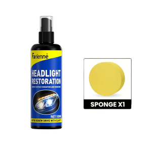 Ceramic headlight repair set advanced automotive headlight repair tool - remove yellowing and oxidation restore clarity