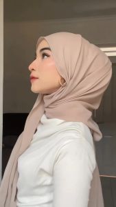 Pashmina Dubai Voal Voil Viscose Premium Shal Arabian: Aksesori Pashmina Perempuan