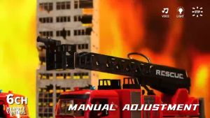 MAINAN RC TRUCK PEMADAM KEBAKARAN PMK FIRE RESCUE SEMPROT AIR SIRENE LAMPU HENGJIAN