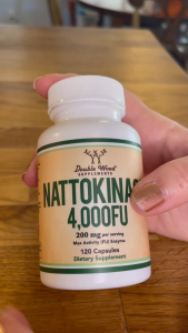 ✅ [OFFICIAL] Double Wood Nattokinase 4000 FU Supplement Optimal Potency 100% Authentic 120 Caps Supports Blood Flow Cellular + Heart + Bone + Digestive Health Immunity Cognition Healthy Microbiome Made in USA