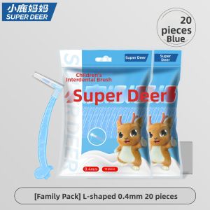 SUPER DEER | L-shaped Orthodontic Interdental Brush