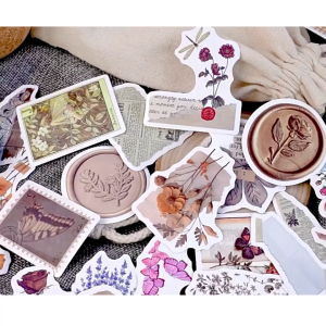 Set 60 cái sticker chống nước dán mũ bảo hiểm vali laptop -NIEVE
