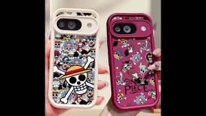 One Piece | Ốp Điện Thoại TPU Mềm Có Logo P-Piece Đẹp Mắt Dành Cho Google Pixel - Thiết Kế Thời Trang Chống Trầy Xước Chống Trượt Có Dây Đeo