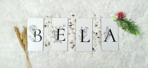 Hiasan Dinding Dekorasi Kamar Huruf Wall Decor Aesthetic - NINA