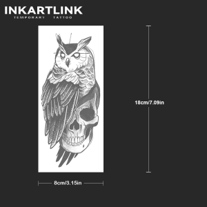 Eagle Temporary TattooLasts To 15 Days New Technology Magic Waterproof Semi Permanent Sticker.