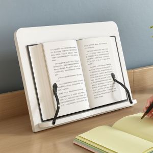 NeoHome ที่วางหนังสือสีขาว ที่ตั้งอ่านหนังสือ เหมาะสำหรับ นักอ่าน ทุกเพศ ทุกวัย มี3ขนาดให้เลือก