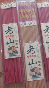 MJ Hio Dupa Wangi Cendana Laoshan Taiwan 2 Jam 30 Batang 485 Cm Warna Polos Wangi Kencang