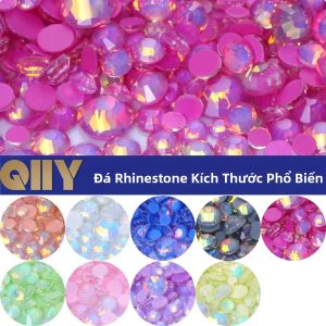 1440 Chiếc Đá Pha Lê Mocha Opal Không Cần Nóng Khảm Nhiều Kích Cỡ Làm Từ Thủy Tinh Dùng Trang Trí Váy Cưới Quần Áo Trang Trí Nail