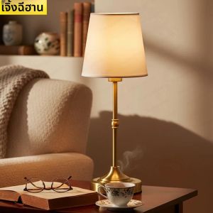 โคมไฟตั้งโต๊ะ LED เซ็นเซอร์สัมผัสเดสก์ท็อปไฟกลางคืนแบบชาร์จไฟได้ไร้สายโคมไฟอ่านหนังสือสำหรับร้านอาหารโรงแรมบาร์ห้องนอนตกแต่งแสง