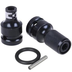 DRIVER HEX SOCKET KONEKTOR 1/2" SQUARE TO 1/4" HEX MAGNETIC