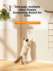 AOMADUN | Safe Adhesive Cat Scratching Board Self-Adhesive No-Residue Adjustable Angle Wall Protection