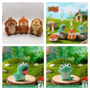 Disney | 2026 Anime Hoppers Plush Cute King Georges Tom Lizard Plush Soft Stuffed Animal Beaver Plushie Doll Toy Birthday Gift For Kid