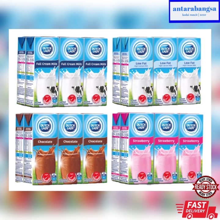 Datch Lady Purefarm UHT Milk (200ml) Lazada