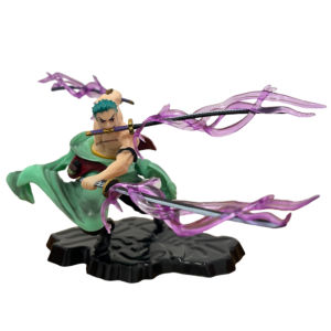 Bandai | In Stock One Piece 10cm Anime Figure GK Roronoa Zoro Three-blade Sa-maximum Manga Statue Action Figure Collection Model Kid Toy