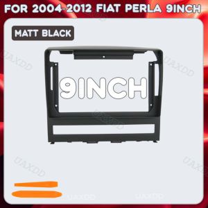 2 Din Kit dashboard Car for 2004-2012 FIAT PERLA 9INCH Fascia Panel Frame Automotive center console plastic accessories interior