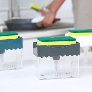 【ZEN】Dispenser Sabun sponge praktis tempat sabun cuci piring