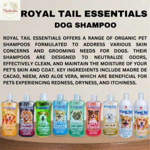 Royal Tail Essentials Dog Shampoo for Bath and Grooming 200mL / 500mL / 1000mL
