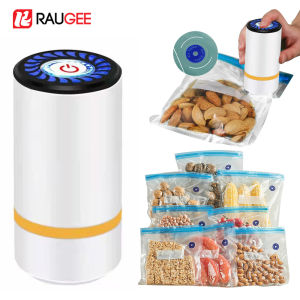 Wireless Vacuum Sealer Pump Electric Automatic Sealing Pump For Food Handheld USB Rechargeable Food Vacuum Sealer Pump