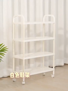 3–5 Layer Shoe Rack with Wheels Assembly Shoe Rock Shoe stand Student Dormitory Organizer