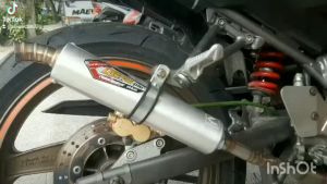 Knalpot Racing CREAMPI Zzz1 Ninja R RR Ss Stainless Laser Perut Gembung
