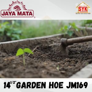 SYK Jaya Mata JM169 14 1/2 Inch Garden Hoe Gardening Weeding Accessories Tanah Cangkul Kecil Cangkul Besi