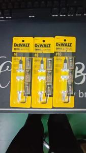 DeWalt | DEWALT DW2700/DW2701/DW2702 2-in-1 Wood Countersink Drill Bit Set Hinged Drive 6/8/10mm Durable Woodworking & DIY Tools