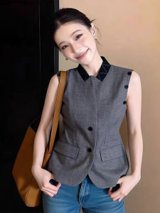 DANTING | Elegant Sleeveless Women Vest Top Slim Fit