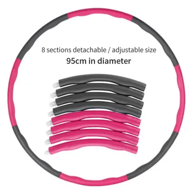 Removable Hula Circle Hoops for Adults Sport Slimming Fitness Equipment Training Ring Circle Adjustable Hoola Hoop for Women