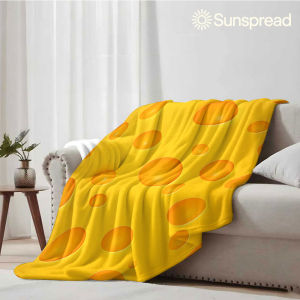 Beast Kingdom | Cheese Texture Soft Warm Flannel Blanket Lightweight Cozy Christmas Halloween Home Decor Room