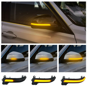 Đèn Xi Nhan Gương Chiếu Hậu LED Động Màu Đen Cho BMW 1 2 3 4 X1 M Series F20 F30 F31 F32 F33 F34 F36 E84 I3