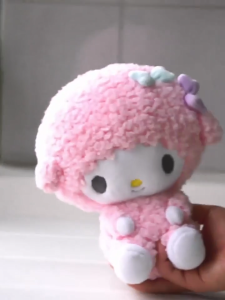 Sanrio Genuine My Sweet Piano Lamb Series Plush Doll My Piano Pendant Bag Keychain Doll Plush Toy Gift